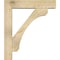 Ekena Millwork Legacy Block Rough Sawn Bracket w/ Offset Brace, Douglas Fir, 6"W x 26"D x 30"H BKT0604X26X30LEC05RDF - alternate 2